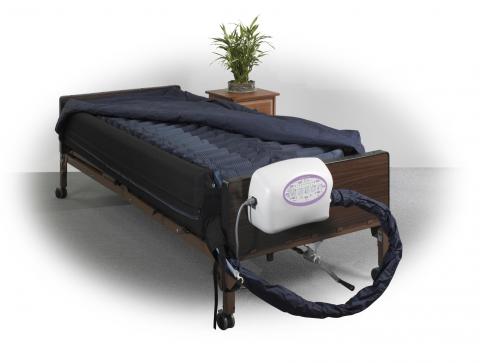 10" Lateral Rotation Mattress with on Demand Low Air Loss available for rent or purchase at The Comfort Zone Mobility Aids & Spas in Port Alberni BC