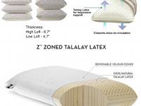 Talalay High Loft Queen Size Pillow