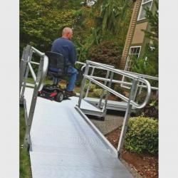 purchase and installation of Modular ramps. Call The Comfort Zone Mobility Aids & Spas for information and pricing 250 724 4477 or email info@albernicomfortzone.com
