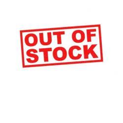 out of stock