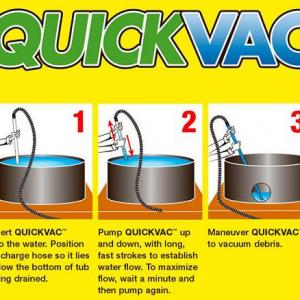 QUICKVAC hot tub vaccum