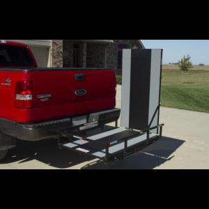 Prairie View Industries Hitch Mount Scooter Carrier w/Ramp