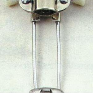 retractable ice pick for canes & crutches