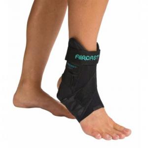 Incorporates clinically-proven semi-rigid shell and aircells to provide comfort and support. Additional compression and stabilization is provided by anterior talofibular cross strap and integral forefoot and shin wraps. This unique "step-in" design (toes first inserted into the back of the brace) and automatic heel adjustment make the AirSport™ extremely fast and easy to put on. Availableat The Comfort Zone Mobility Aids & Spas in Port Alberni, Vancouver Island, BC 