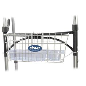 Wire Basket for folding aluminum 2 wheel or no wheel walkers are available at The Comfort Zone Mobility Aids & Spas in Port Alberni, Vancouver Island, BC. Call for information and pricing 250 724 4477 or email info@albernicomfortzone.com