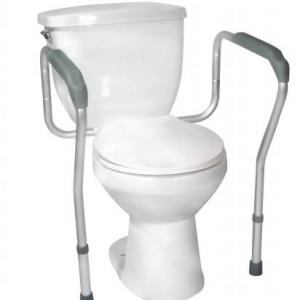 Adjustable Height and Width Toilet Safety Frame at The Comfort Zone Mobility Aids & Spas in Port Alberni, Vancouver Island, BC