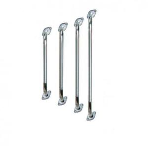 Assorted lengths of grab bars at The Comfort Zone Mobility Aids & Spas in Port Alberni, Vancouver Island, BC