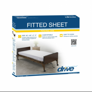 White fittted sheet for homecare and hospital mattresses are available at The Comfort Zone Mobility Aids & Spas in Port Alberni, Vancouver Island, BC. Call for information and pricing 250 724 4477 or email info@albernicomfortzone.com