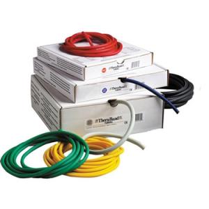 Thera-Band® Resistance Tubing - Durable, economical alternative to resistive band. Resistance levels are color coded. Contains latex. Call The Comfort Zone Mobility Aids & Spas for Pricing 250 724 4477 or email info@albernicomfortzone.com