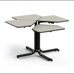 Comfortek Adjustable Height Dining Table available at The Comfort Zone Mobility Aids & Spas In Port Alberni , Vancouver Island BC. 250 724 4477