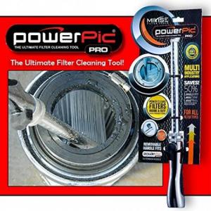 Mikise Power Pic Filter Cleaner is available at The Comfort Zone Mobility Aids & Spas in Port Alberni, Vancouver Island, BC. Call for information and pricing 250 724 4477 or email info@albernicomfortzone.com