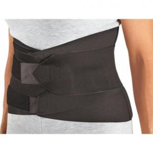 Sacro-Lumbar Support with Compression Straps - Low profile 9" elastic support with double side pull compression straps. Foam Lumbar Pad is included with 79-8250x style. No stays. Ideal for providing support and compression for strains, sprains of the low back and abdominal area. Call The Comfort Zone Mobility Aids & Spas for Pricing 250 724 4477 or email info@albernicomfortzone.com
