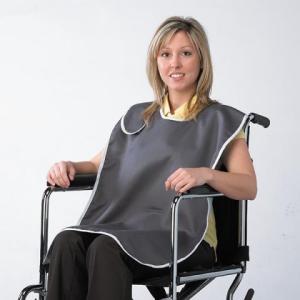 35" x 20" waterproof clothing protector is available through The Comfort Zone Mobility Aids & Spas in Port Alberni, Vancouver Island, BC. Call for information and pricing 250 724 4477 or email info@albernicomfortzone.com