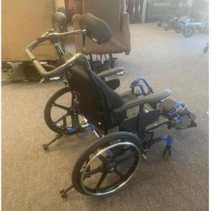 USED 21" Tilt Wheelchair available for purchase at The Comfort Zone in Port Alberni BC. Call 250 724 4477 for pricing