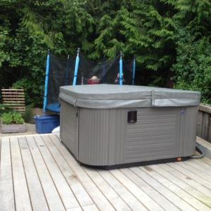 Coast Spas VANTAGE installed by The Comfort Zone Mobility Aids & Spas in Port Alberni, Vancouver Island, BC.  Call to set up an appointment for your onsite survey so that we can provide you with an accurate quote 250 724 4477 or email info@albernicomfortzone.com