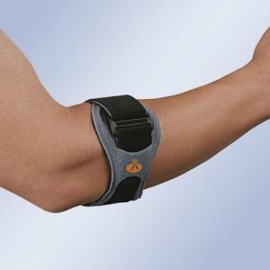 EPITEC FIX EPICONDYLITIS ARMBAND - The external side is made with highly resistant cushioned materials, internally with a molded and shaped thermoplastic soul, and with silicone points that stick to by the skin’s pressure. Easily regulated with the closing band and the elastic band. Call The Comfort Zone Mobility Aids & Spas for Pricing 250 724 4477 or email info@albernicomfortzone.com