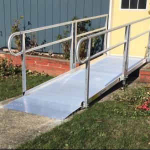 Ramp Installation done by The Comfort Zone Mobility Aids & Spas in Port Alberni, Vancouver Island, BC.  Call to set up an appointment for your onsite survey so that we can provide you with an accurate quote 250 724 4477 or email info@albernicomfortzone.com