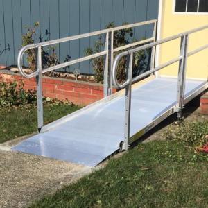Ramp Installation done by The Comfort Zone Mobility Aids & Spas in Port Alberni, Vancouver Island, BC.  Call to set up an appointment for your onsite survey so that we can provide you with an accurate quote 250 724 4477 or email info@albernicomfortzone.com