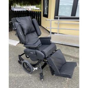 Used BRODA Tilt & Recline Wheelchair 16" x 18.5" with cushions - Call for Price. The Comfort Zone Mobility Aids & Spas 250 724 4477 Port Alberni
