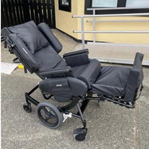 Used BRODA Tilt & Recline Wheelchair 16" x 18.5" with cushions - Call for Price. The Comfort Zone Mobility Aids & Spas 250 724 4477 Port Alberni