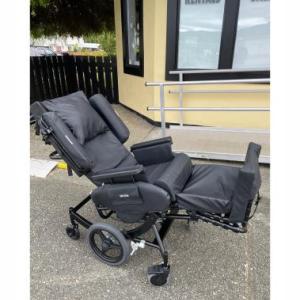 Used BRODA Tilt & Recline Wheelchair 16" x 18.5" with cushions - Call for Price. The Comfort Zone Mobility Aids & Spas 250 724 4477 Port Alberni
