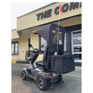 For Sale at The Comfort Zone in Port Alberni Vancouver Island BC - USED Fortress S700 Mobility Scooter with Accessoriess
