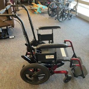 USED Ki Mobility Focus CR Tilt Wheelchair available at The Comfort Zone Mobility Aids & Spas in Port Alberni BC