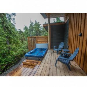 Coast Spas Patio Spa ARUBA installed by The Comfort Zone Mobility Aids & Spas in Port Alberni, Vancouver Island, BC.  Call to set up an appointment for your onsite survey so that we can provide you with an accurate quote 250 724 4477 or email info@albernicomfortzone.com
