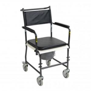 Drop Arm Commode with Wheels Rentals at The Comfort Zone Mobility Aids & Spas in Port Alberni Vancouver Island BC