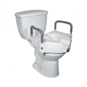Raised Toilet Seat with Arm Rentals at The Comfort Zone Mobility Aids & Spas in Port Alberni Vancouver Island BC