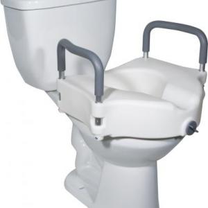 4" Raised Toilet Seat with Arms at The Comfort Zone Mobility Aids & Spas in Port Alberni, Vancouver Island, BC
