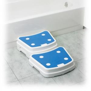 Stack together or use as a single bath step at The Comfort Zone Mobility Aids & Spas in Port Alberni, Vancouver Island, BC