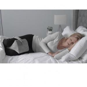 KNEE SUPPORT CUSHION - Alleviates discomfort by promoting proper alignment of spine, knees and hips Contoured shape fits comfortably between the legs with adjustable, secure strap to keep in place Cover is easily removable for cleaning. Ideal for side sleepers, people with lower back or Sciatica nerve pain, or women who are pregnant. Call The Comfort Zone Mobility Aids & Spas for Pricing 250 724 4477 or email info@albernicomfortzone.com