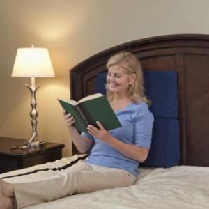 FOLDING BED WEDGE - Helps to relieve discomfort from back or neck pain and assists with poor circulation. It also helps to alleviate discomfort from pregnancy and acid reflux or heartburn. The compact folding design allows for easy storage and the carry handle is perfect for travel. Available in 3 sizes. Call The Comfort Zone Mobility Aids & Spas for information and pricing 250 724 4477 or email info@albernicomfortzone.com