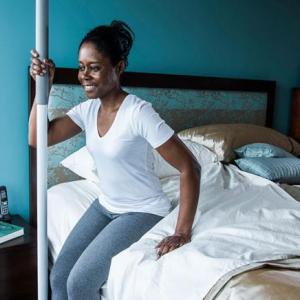 Floor to Ceiling Pole Rental at The Comfort Zone Port Alberni BC, Vancouver Island