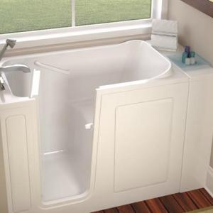 In swing door on Walk in Bath at The Comfort Zone Mobility Aids & Spas in Port Alberni, Vancouver Island, BC