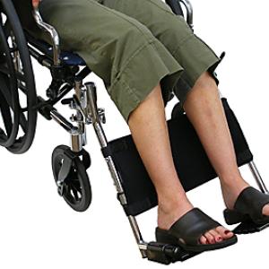 Calf panels for wheelchairs are available at The Comfort Zone Mobility Aids & Spas in Port Alberni, Vancouver Island, BC. Call for information and pricing 250 724 4477 or email info@albernicomfortzone.com