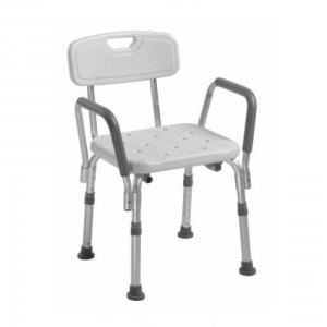 12445KD-1 Bath & Shower Chair with padded handles available at The Comfort Zone Mobility Aids & Spas in Port Alberni, Vancouver Island, BC