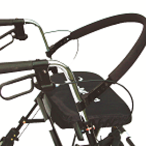 Flexible back straps for some rollator models are available at The Comfort Zone Mobility Aids & Spas in Port Alberni, Vancouver Island, BC. Call for information and pricing 250 724 4477 or email info@albernicomfortzone.com