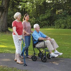 Transport wheelchair rentals at The Comfort Zone Mobility Aids & Spas in Port Alberni BC Vancouver Island