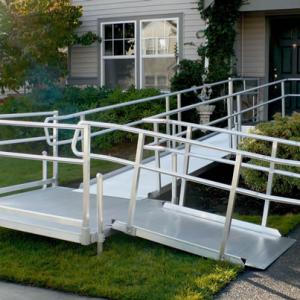 Modular Ramp with Landing for Rent The Comfort Zone Port Alberni BC Vancouver Island