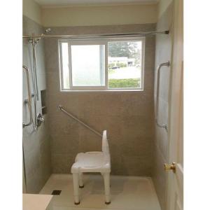 Custom roll in showers available at The Comfort Zone Mobility Aids & Spas in Port Alberni, Vancouver Island, BC. Call for information 250 724 4477 or email info@albernicomfortzone.com