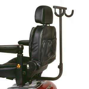 walker holder for some mobility scooters is available at The Comfort Zone Mobility Aids & Spas in Port Alberni, Vancouver Island, BC. Call for information and pricing 250 724 4477 or email info@albernicomfortzone.com