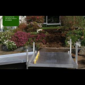 EZ ACCESS aluminum ramp custom designed for your needs. Installed by The Comfort Zone Mobility Aids & Spas in Port Alberni BC